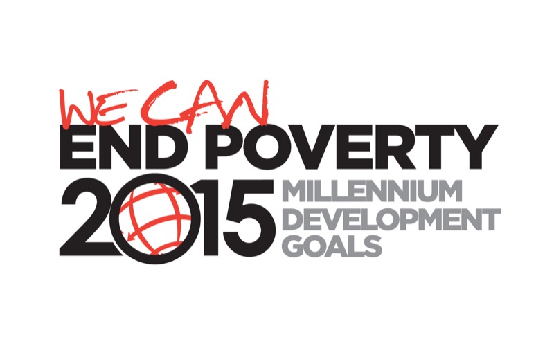 We can end poverty 2015 logo